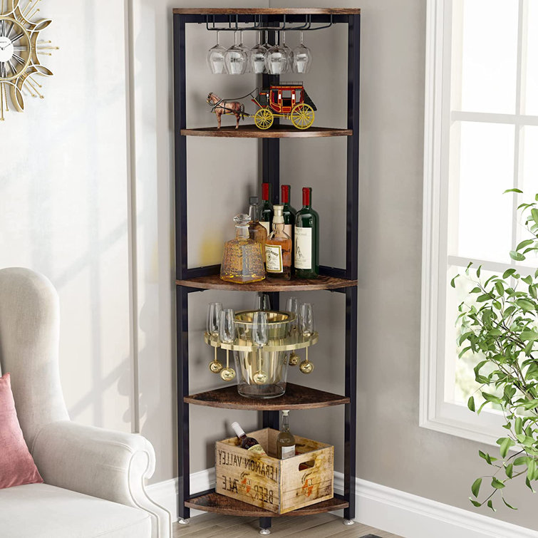 Corner wine 2024 storage cabinet